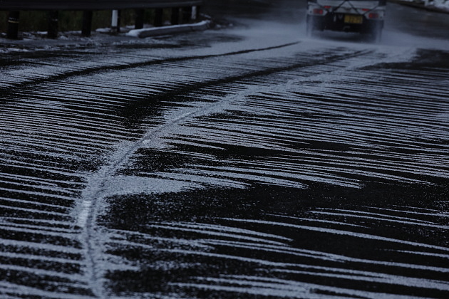 融雪道路