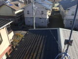 茨城県龍ケ崎市久保台地区　強風によるアンテナトラブル修繕工事