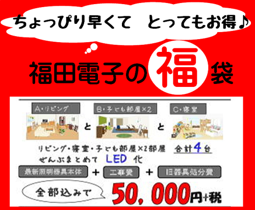 福田電子の電気の福袋