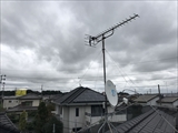 福田電子のアンテナ撤去工事
