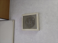 茨城県つくばみらい市　浴室換気扇交換工事（パイプファンV-12PP7-BL+V-08PP7）1