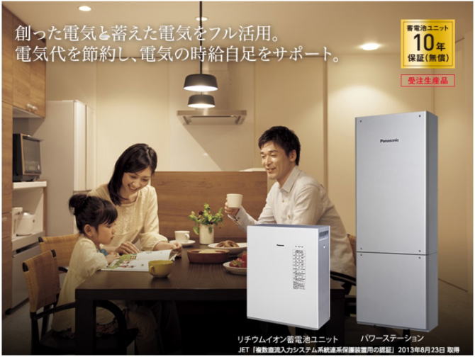 茨城県太陽光 創蓄連携システムの設置工事>創蓄連携工事,太陽光と蓄電池の組み合わせ